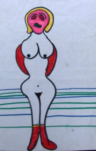 hooker  painting by stan rams