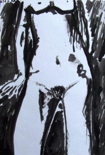 woman oilpainting by stan rams