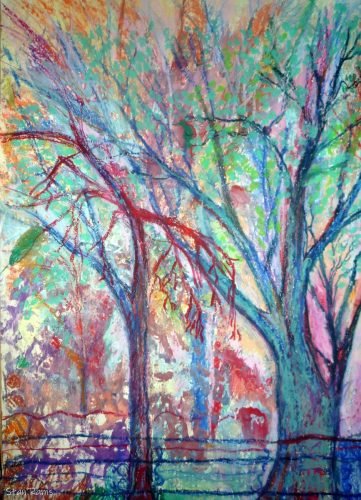 September-Tree-a3-oilon-paper-Stan-Rams-2009